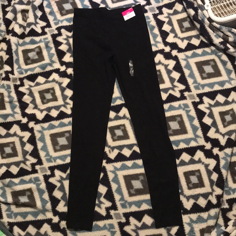 Active-Wear Black Leggings
